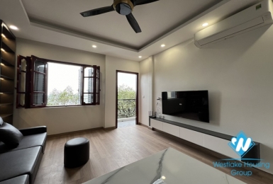 Brand new and lake view 2 bedroom apartment for rent in Truc Bach st, Ba Dinh .