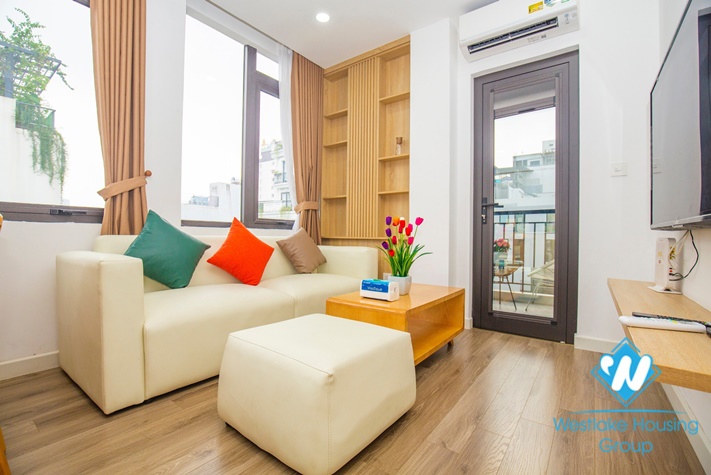 Modern 2 bedroom apartment for rent in Ling Lang st, Ba Dinh district.