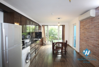 One bedroom in hight floor apartment for rent in Dang Thai Mai st, Tay Ho district.