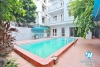 Unfurnished house with swimming pool for rent in Westlake area, Hanoi