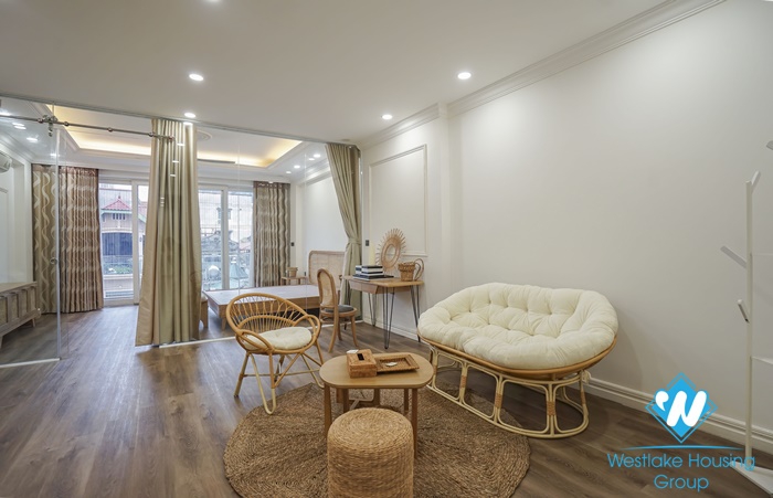 A brand new and beautiful 1 bedroom apartment for rent in Ba dinh, Hanoi