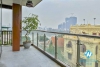 Spectacular lake-view 3 bedrooms apartment for rent in Dang Thai Mai area, Tay Ho