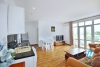 Lake view two bedroom apartment for rent in Tay Ho, Hanoi 
