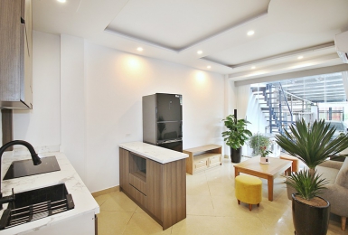 Brand new two beds apartment for rent in No.249 Au Co st, Tay Ho