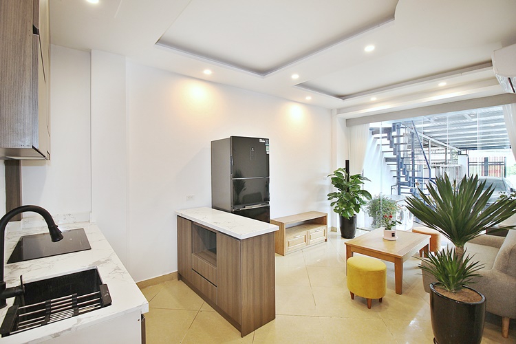 Brand new two beds apartment for rent in No.249 Au Co st, Tay Ho