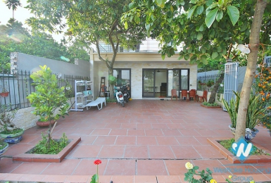 Garden house with lake view for rent in Dang Thai Mai st, Tay Ho