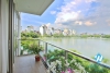 Gorgeous lake view apartment for rent on Quang An street, Tay Ho