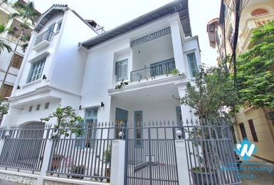 Renovated house with nice design for rent in Tay Ho district, Hanoi