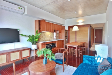 A new duplex 2 bedroom apartment for rent in Tay ho, Hanoi