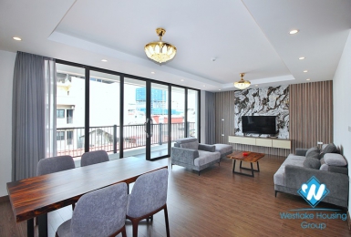 Brand new and spacious 3 beds apartment for rent in Trinh Cong Son st, Tay Ho