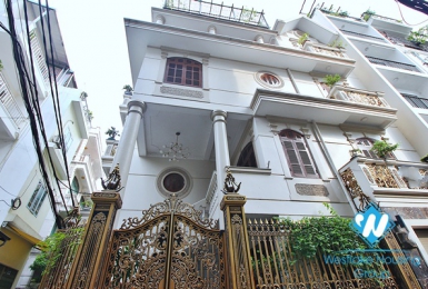 Corner furnished house for rent in Dang Thai Mai area, Tay Ho