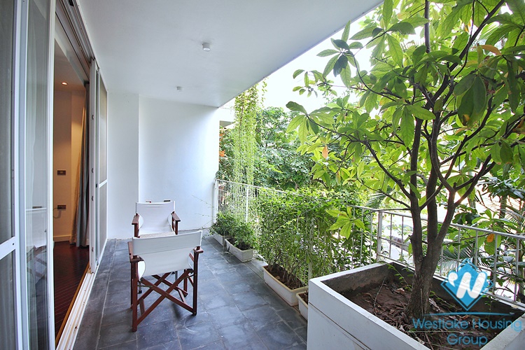 Beautiful 3 bedrooms apartment for rent in the heart of To Ngoc Van area, Tay Ho, Ha Noi