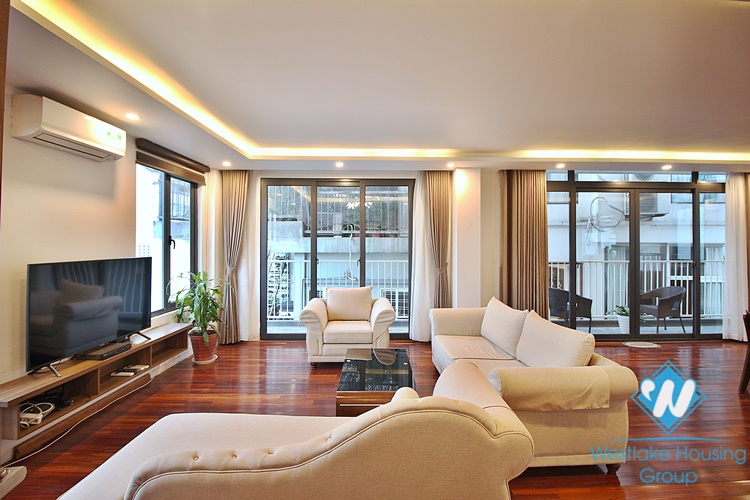 Splendid 3 bedroom apartment with duplex style for rent in Tay Ho