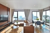 A bright and modern 1 bedroom apartment for rent in Xuan dieu, Tay ho