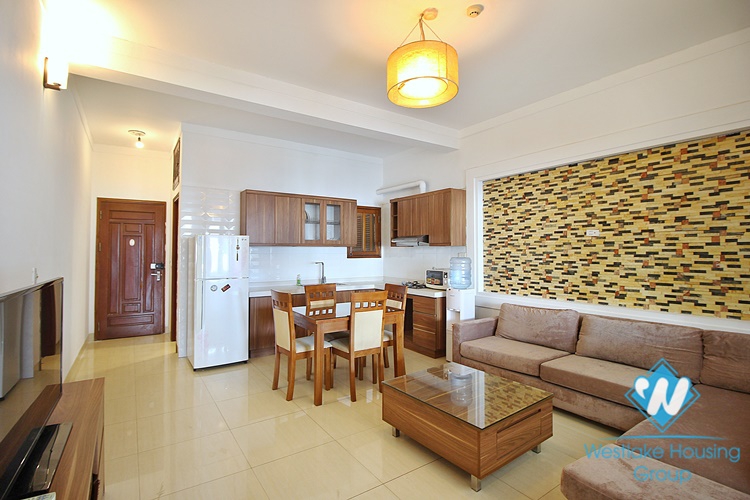 Spacious, bright and clean apartment for rent in building 271D Au Co, Tay Ho , Ha Noi