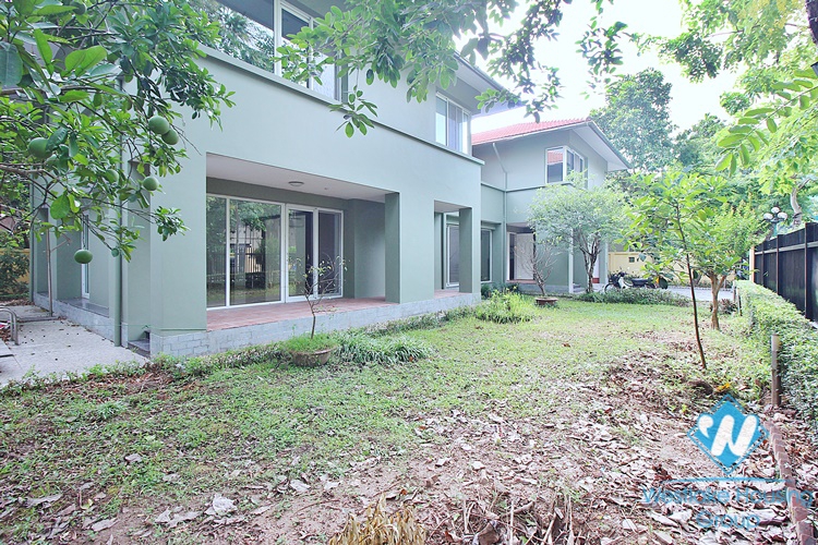 Large garden villa of 720 sqm with swimming pool for rent in Tay Ho,