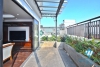 High-end 3 beds apartment with pretty terrace for rent in To Ngoc Van st, Tay Ho