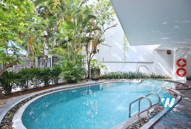 Japanese style 3 beds apartment in To Ngoc Van for lease