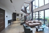 A luxurious duplex 3 bedrooms apartment for rent in Tay Ho area