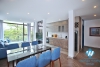 Lake-view two beds apartment for rent in Xuan Dieu, Tay Ho