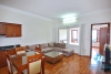 Spacious apartment in the high floor is available for rent in Tay Ho, Hanoi