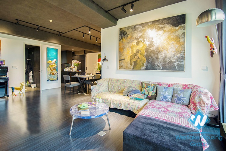 Lovely three bedrooms apartment for rent in E buidling, Ciputra