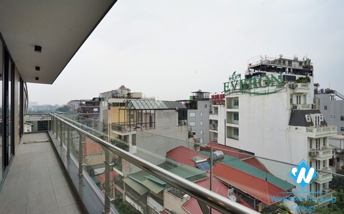 A newly 2 bedroom apartment with big balcony in Truc bach, Hanoi