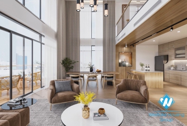 Luxurious 4 beds duplex apartment for rent in Trinh Cong Son st, Tay Ho