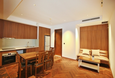 02-bedroom apartment with large balcony and lake view for rent in Tay Ho area, Hanoi, Vietnam