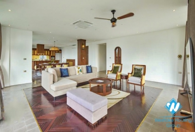 A luxurious 4 beds apartment for rent in To Ngoc Van st, Tay Ho