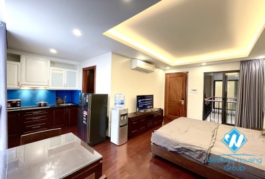 Studio bright apartment for rent in Kim Ma st,Ba Dinh district.