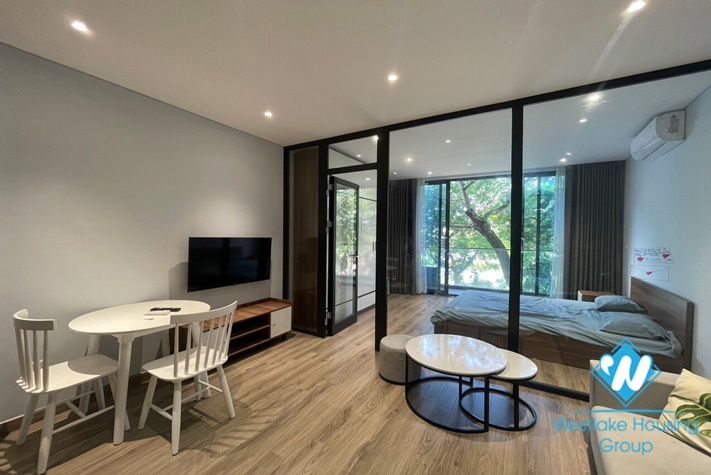 One bedroom modern apartment for rent in Trinh Cong Son st, Tay Ho district.