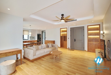 Brand new 2 bedrooms apartment for rent in To Ngoc Van st, Tay Ho