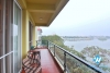Lake view 03 bedrooms apartment with big balcony for leasing  in Tay Ho area