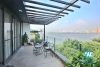 Lake view and huge balcony 2 bedrooms apartment for rent in Quang Khanh, Tay Ho