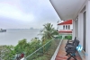 Lake view and bright 3 bedrooms apartment for rent in Quang An st, Tay Ho