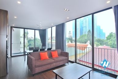 Morden 2 bedrooms apartment for rent in To Ngoc Van Street, Tay Ho