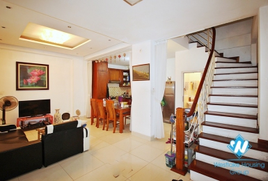 Good quality house with 3 bedrooms for lease in Tay Ho area.