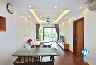 Nice apartment with fully furnished for rent in Trinh Cong Son street, Tay Ho district.