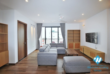 New and bright 3 beds apartment for rent in Dang Thai Mai area, Tay Ho