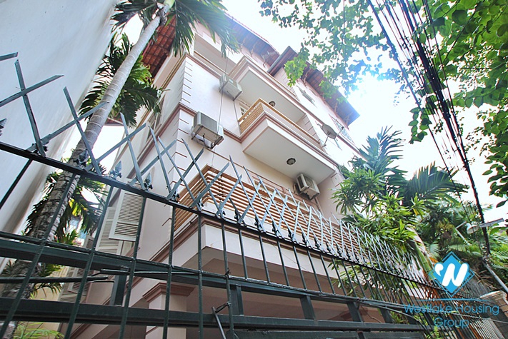 Quiet house with swimming pool for rent in Tay Ho area, Ha Noi