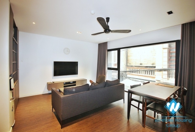 An affordable price and modern 2 bedrooms apartment for rent on Xuan Dieu street, Tay Ho
