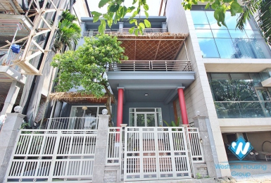 Lake view unfurnished house for rent in Dang Thai Mai, Tay Ho
