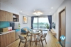 A lovely two bedroom apartment for lease in Nghi Tam st, Tay Ho