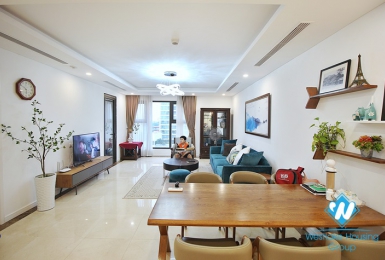 A charming 2+ bedrooms apartment for rent in D'Leroi Soleil buidling, Xuan Dieu, Tay Ho