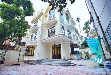 A big villa with garden and swimming pool for rent in Tay ho, Hanoi