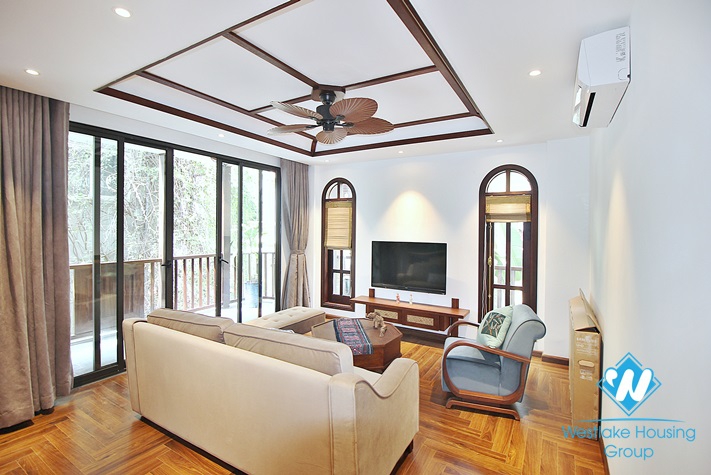 Brand new three bedrooms apartment for lease in To Ngoc Van st, Tay Ho