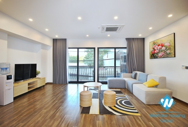 Spacious 2 beds apartment for rent in Tu Hoa area, Tay Ho