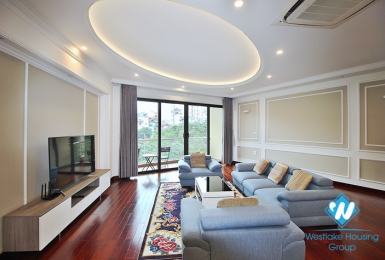 Spacious and lake view 2beds apartment for rent in Vu Mien st, Tay Ho