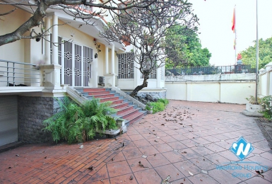 Lakeview an Embassy villa or office for rent in Trich Sai street, Tay Ho